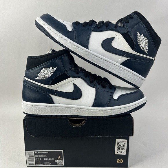 Nike Shoes Air Jordan 1 Mid Retro “Armory Navy” 2024 main image 5